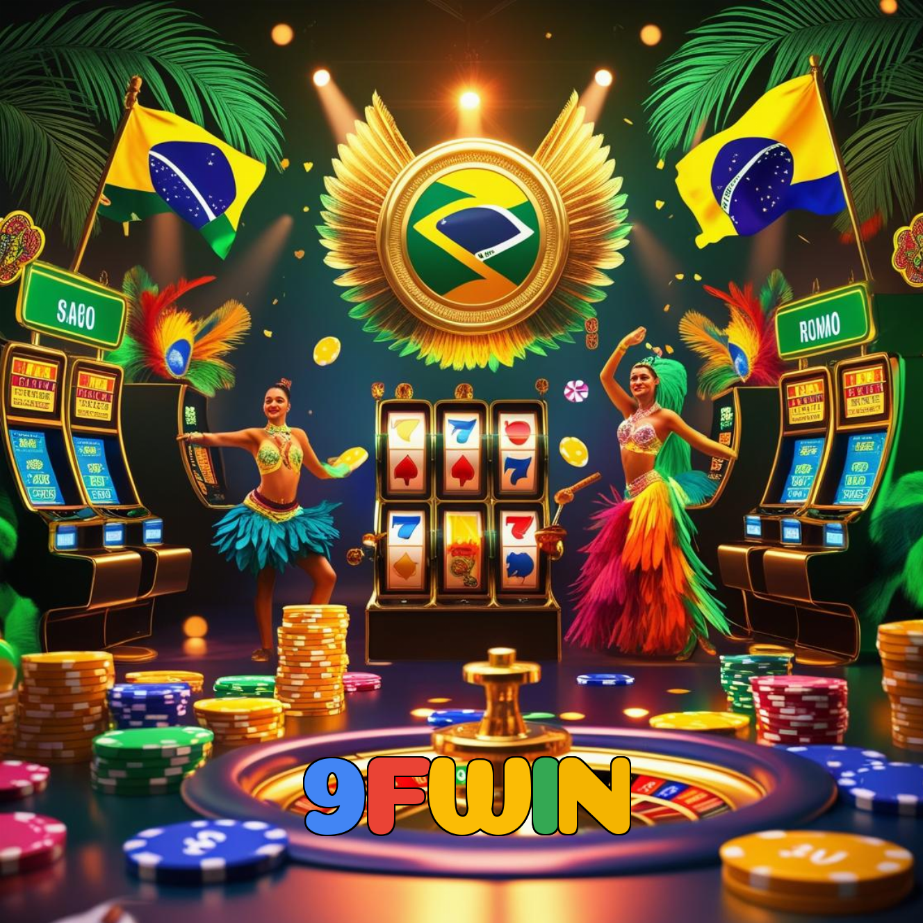 9FWIN:Aposte no seu time no futebol e divirta-se com slots e roleta!