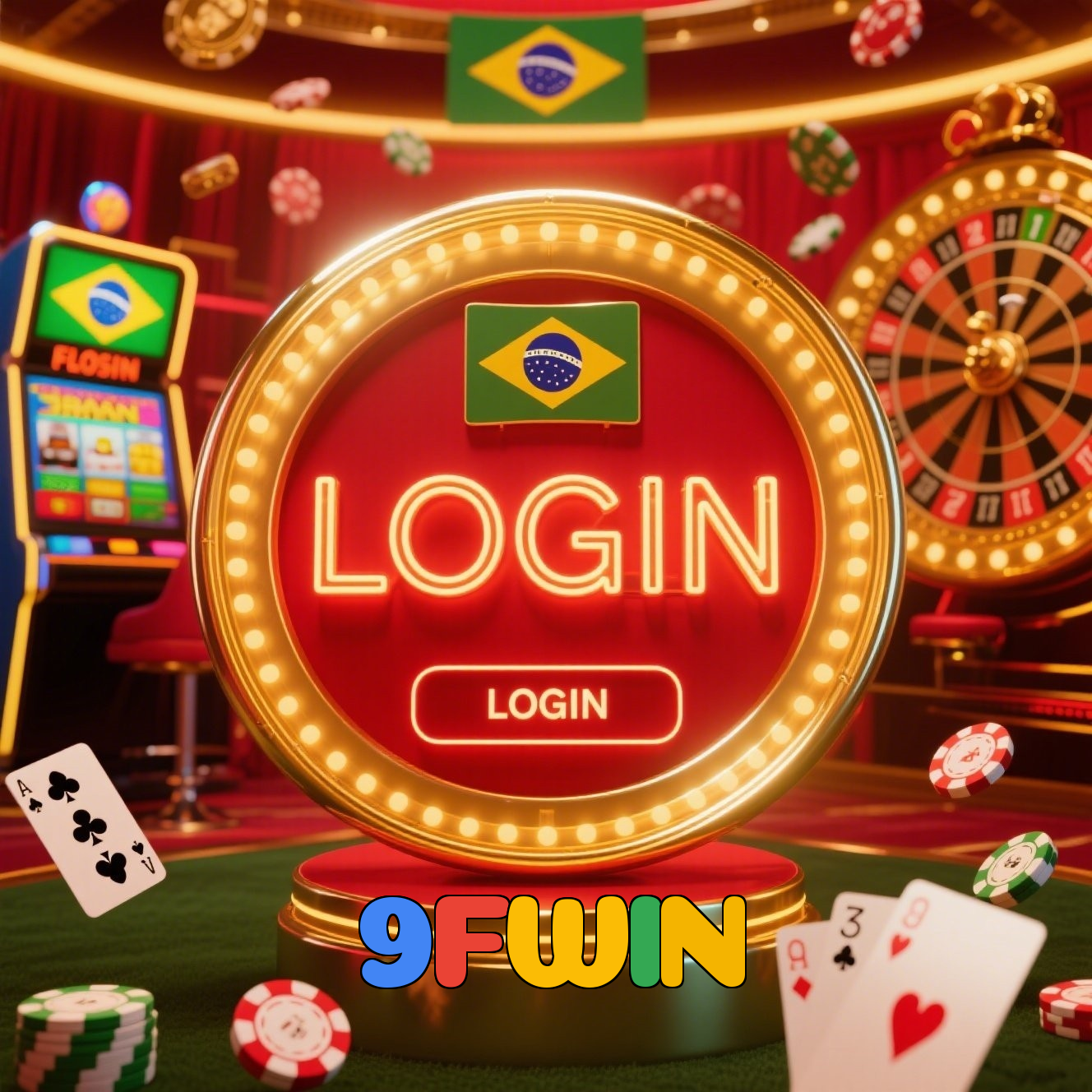 9FWIN：A sorte no futebol e os grandes prêmios de roleta estão aqui!