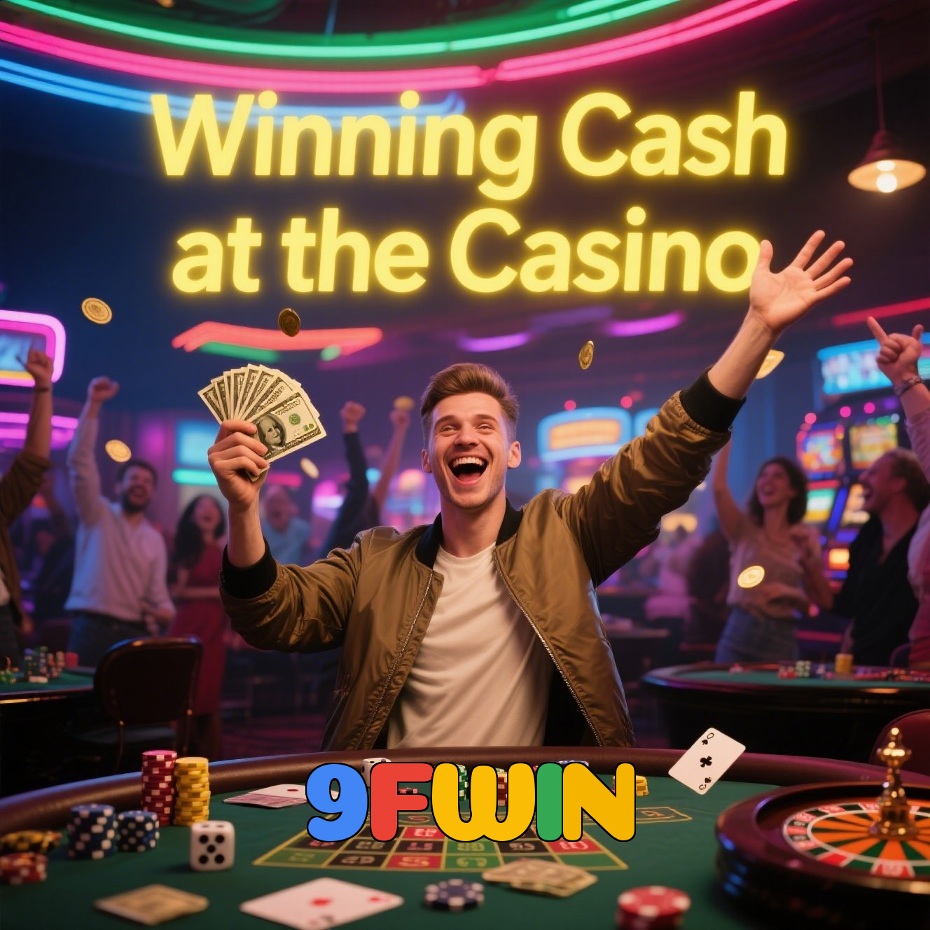 9FWIN：Divirta-se com blackjack, poker e apostas ao vivo em futebol no cassino online!